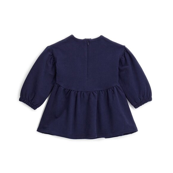 💥 SUMMER SALE - FUN FURRY CAT-EARED FLEECE DRESS - LITTLE GIRL DRESSES - Picture 3 of 5